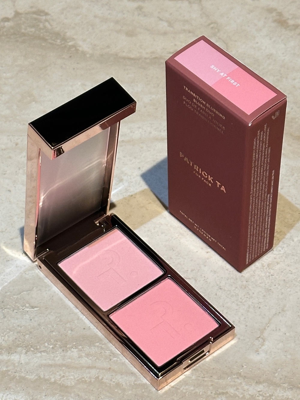 Patrick Ta Major Headlines Transition Blurring Under Eye Blush Duo Shy At First